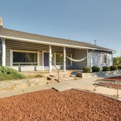 Waterfront Mariposa Vacation Rental with Hot Tub