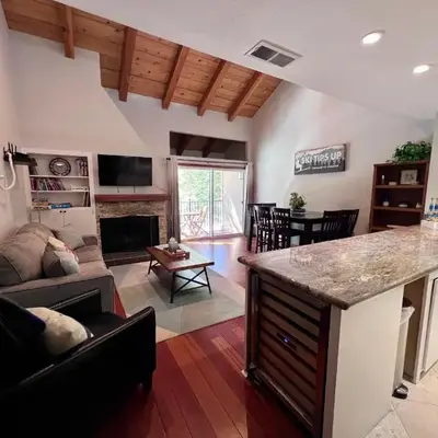 Alpine Escape: Tahoe Oasis Steps from Lake