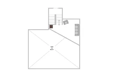 a floor plan of a house at High Country Lodge by Tahoe Getaways - Tahoe Donner 4BR w Hot Tub, Air Conditioning, EV, HOA, Shuffleboard and Horse Shoe Pit in Truckee