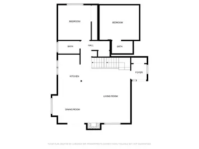 a floor plan of a house at Red Cedar on North Shore - Beautiful 3BR w Gorgeous Furnishings in Tahoe City in Tahoe City