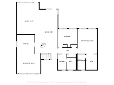 a floor plan of a house at Snowy Paws - Pet Friendly - Alpine Meadows - Amazing views, close to slopes in Olympic Valley