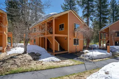 a house that is being built in the snow at 147 McCloud - The Perfect McCloud Getaway in Incline Village