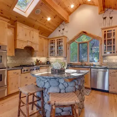 Huckleberry Haven by Tahoe Getaways - Luxury Lake View 4BR in North Lake with Private Hot Tub
