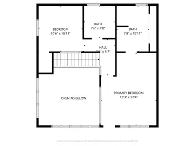a floor plan of a house at View at Dollar Point - Beautiful Lake Views with Sunny Deck, Quiet Neighborhood, Near Skiing in Tahoe City