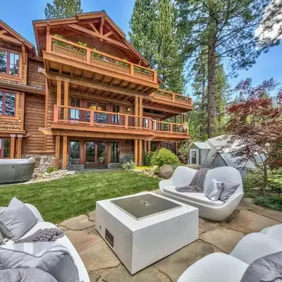 A Touch Of Tuscany In a Lake Tahoe Estate