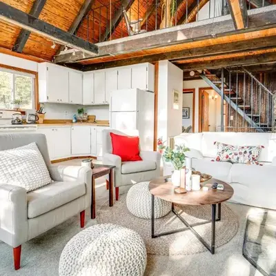 Serene Lakes Cabin with Deck Dog Friendly!