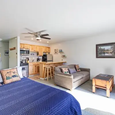 Cozy Studio w/ Partial Lake view #223 at Donner Lake Village