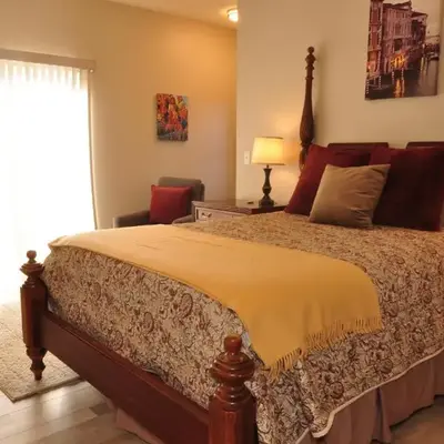 Balcony Suite Fraser Family Vineyard Stay in Amador