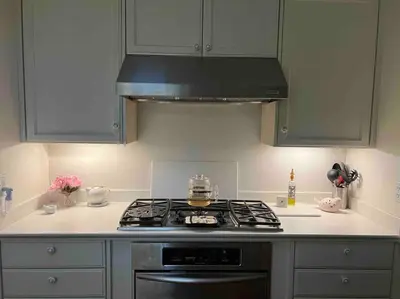 a kitchen with a stove and a stove top oven at Private Country Home Near Downtown - Sonora in Sonora