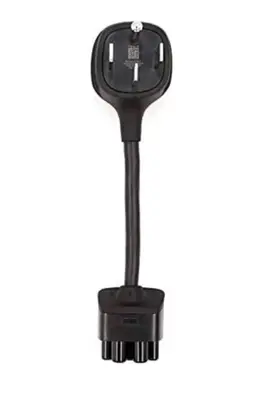 a black usb data cable on a white background at HighlandHouse in Arnold