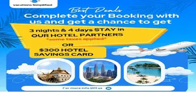 a flyer for a booking clinic with a plane and a city at Great 1BD condo with resort amenities take in all Reno has to offer in Reno