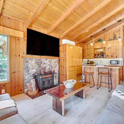 Peaceful Wooden Cabin