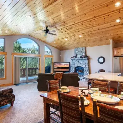 Hillside Mountain Creek Haven home