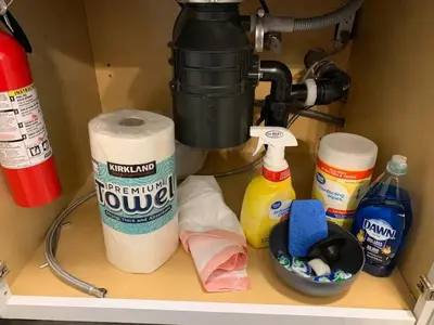 a shelf with a coffee maker and toilet paper at Reno Retreat 3 King Beds by Casinos and University in Reno
