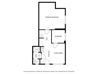 a floor plan of a house at Midtown Gem with Secret Speakeasy in Sacramento