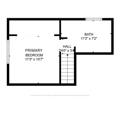 a floor plan of a bathroom with a stall at Misty Pines by Tahoe Getaways at Tahoe Park - Newly Remodeled Pet Friendly 3 BR w Private Beach HOA in Tahoe City