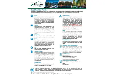 a screenshot of a page of the pager website at Shean By Hauserman Rentals in Tahoe City