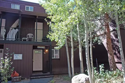 a house with a balcony and a porch at St Francis #53 By Hauserman Rentals in Tahoe City