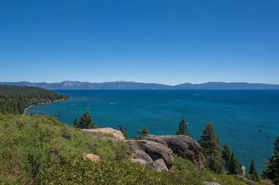 a view of a large body of water at Rocky Ridge # 04 By Hauserman Rentals in Tahoe City