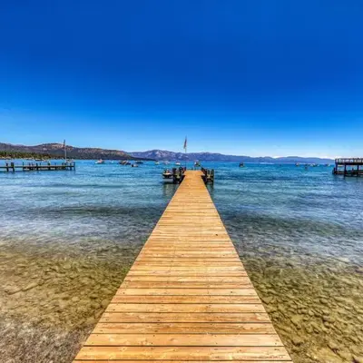 Beyond the Blue Lakefront Escape by Tahoe Getaways - Pet-Friendly 6BR with Pier