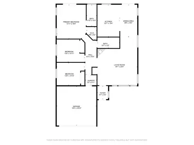 a floor plan of a house at Scarlet Hollow Cabin at Tahoe Donner by Tahoe Getaways - 3BR w HOA Amenities in Truckee