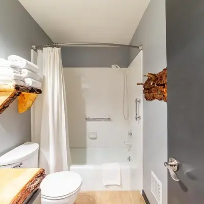 Tranquil & Woodsy 2/2 Retreat – Jacuzzi