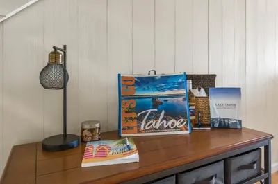 a table with some items on top of it at TKC0693- Keys Dream townhouse in South Lake Tahoe