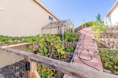 a garden on the balcony of a house at Sierra Vista Retreat - Reno Tahoe in Reno