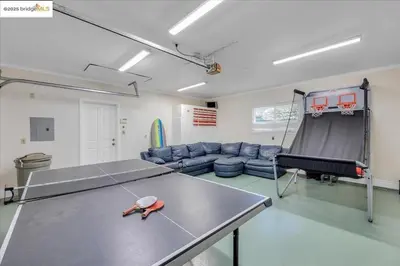 a ping pong room with a ping pong table at 7 br Mega home near Yosemite Spacious, Game Room in Groveland