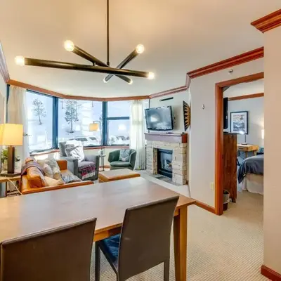 Ski-InandSki-Out! 2BR Resort Condo with Pool