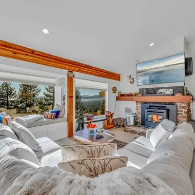 Incline Village Views - Pellet Stove Deck