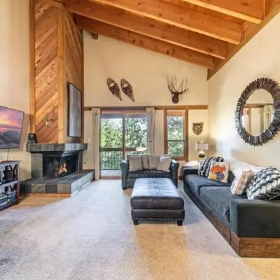 Family cabin on resort at Northstar