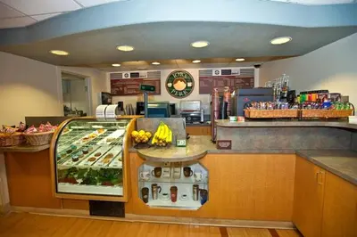 a food counter in a store with a display at Carson Valley Inn in Minden