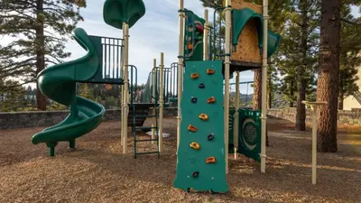 a playground with a slide in a park at Holiday Inn Club Vacations - Tahoe Ridge Resort in Stateline