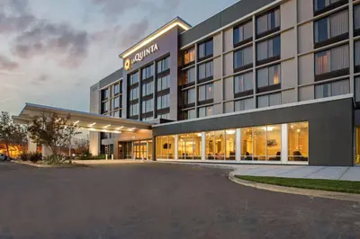 a rendering of the front of a hotel at La Quinta by Wyndham Rancho Cordova Sacramento in Rancho Cordova