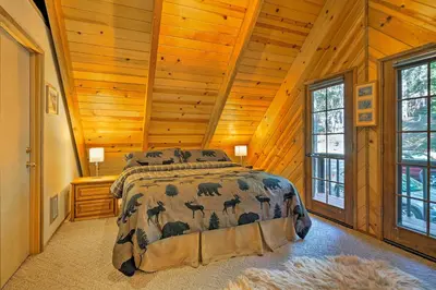 Gallery image of Camp Connell Cabin with Deck in Big Trees Village! in Camp Connell