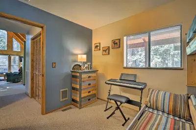 Gallery image of Camp Connell Cabin with Deck in Big Trees Village! in Camp Connell