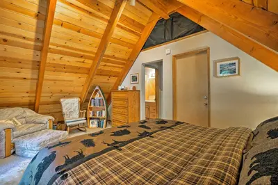 Gallery image of Camp Connell Cabin with Deck in Big Trees Village! in Camp Connell