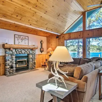 Hot Tub and Lake Tahoe Views Waterfront Retreat