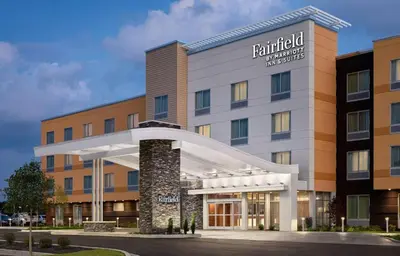 a rendering of a hotel with a building at Fairfield Inn & Suites by Marriott Lodi in Lodi