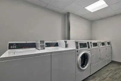 a laundry room with a washer and dryer at TownePlace Suites by Marriott Sacramento Elk Grove in Elk Grove