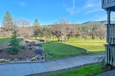 a view of a park from a house at Tee Time Terrace in Groveland