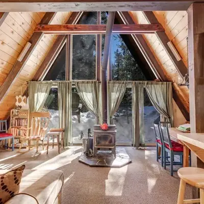 Popular A-frame Cabin With Deck & Views - Vh 216