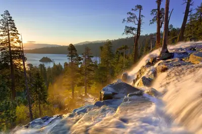 a view of a mountain with snow and trees at Scott Peak Lodges Condo in Alpine Meadows